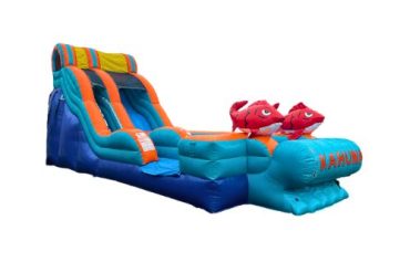 Big Kahuna inflatable water slide